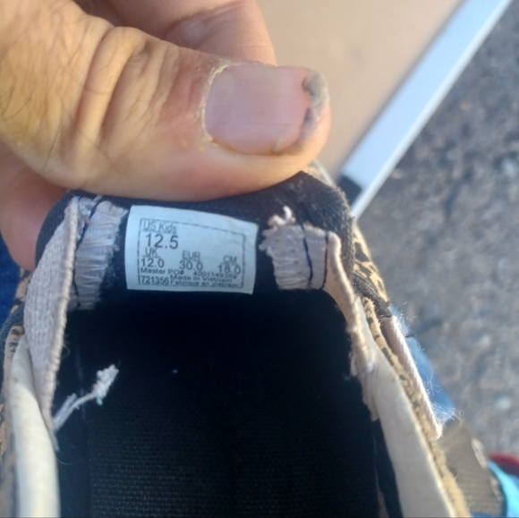 Kids vans leopard print shoes - Picture 7 of 7